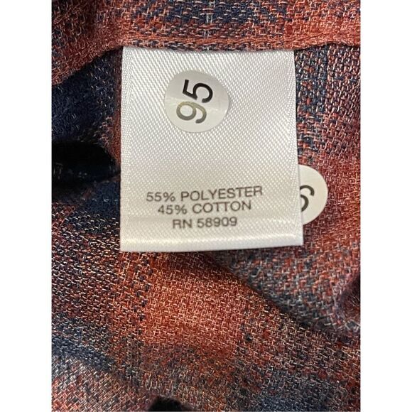 ❤️ROWM Mens Plaid Button Down 2XB - Picture 5 of 5